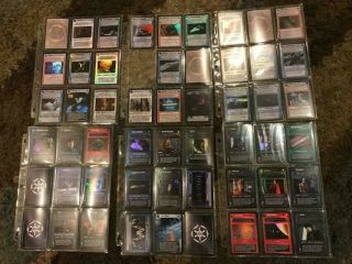 Star Wars Ccg Almost Complete Reflection 2 Foil Set,  W/3 Ultra Rares,  (94/105)