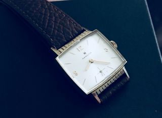 Vintage Hamilton Lord Lancaster “a” 17 Jewels Grade 639 Wrist Watch Running