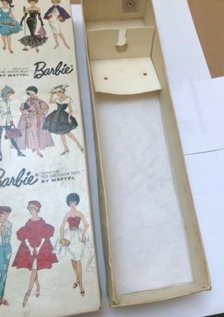 Vintage Barbie Bubble Cut Japanese Exclusive Dressed Box Drum Majorette Box Only 2
