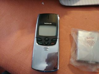 Nokia 8860 Mobile Phone Chrome VINTAGE 5