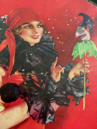1920s display box packaging flapper girl clown vintage antique 8