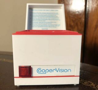 VERY RARE Vintage 80s CooperVision Electric Contact Lens Cleaner Machine 2