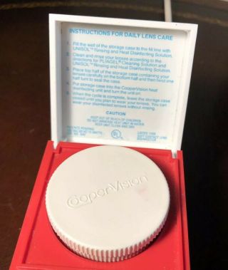 VERY RARE Vintage 80s CooperVision Electric Contact Lens Cleaner Machine 5