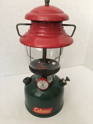 Rare Vintage Coleman 200a Christmas Lantern 12/51.