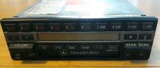 Mercedes Benz Becker Grand Prix Be1480 Radio Cassette Player Factory Vintage 90s