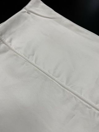 Restoration Hardware Italian 600 Thread Count Sateen King Sized Sheet Set White 3