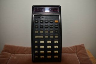 VINTAGE HP45 SCIENTIFIC CALCULATOR MADE IN USA WITH AC ADAPTER MADE IN SINGAPORE 4