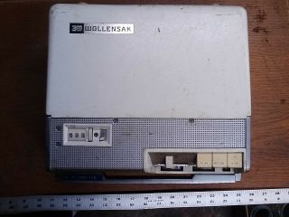 Vintage Wollensak T - 1515 Reel To Reel Stereo Tape Recorder Player W/ Microphone