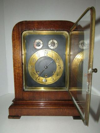 Antique Gustav Becker P18 Quarter Hour Chime Bracket Clock made in Germany,  8 - Day 3