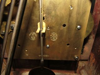 Antique Gustav Becker P18 Quarter Hour Chime Bracket Clock made in Germany,  8 - Day 9