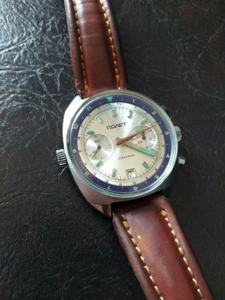 Vintage Watch Poljot 23 Jewels Chronographe 3133