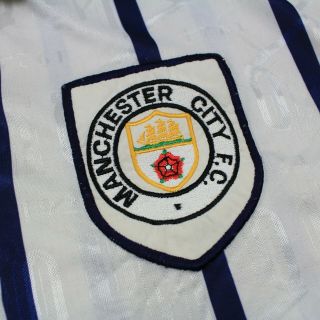 Manchester City 1993 1995 3rd Shirt ULTRA RARE Umbro Brother (XL) 5
