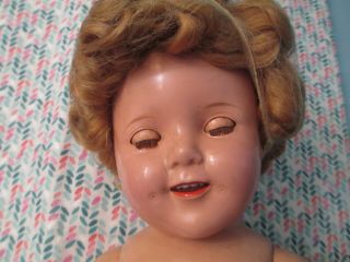 All Composition Vintage Shirley Temple Doll by Ideal 6