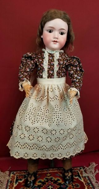 Antique German Bisque Socket Head Doll Armand Marseille 390n A7 1/2m 25 "