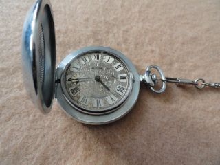 Made In Russia Vintage Wind Up Mechanical Pocket Watch