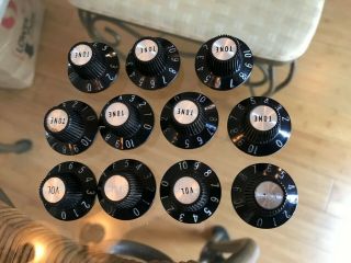 11x Gibson Witchhat Witch Hat Knobs Luthier Project Vintage Parts SG Les Paul 2