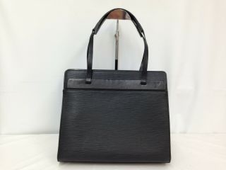 Authentic Louis Vuitton Epi Croisette Hand Bag Black Vintage 9d100320l