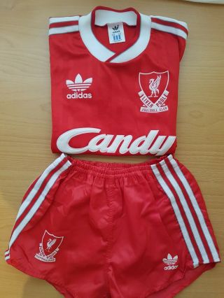 Rare Vintage Liverpool FC Bundle - Home Away Shirts Kits Tracksuit 1980s 1990s 3