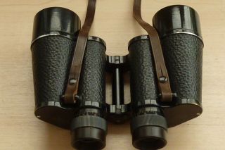 Vintage Carl Zeiss Jena Telsexar 16x40 Binoculars With Maker Marked Black Case 2