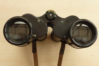 Vintage Carl Zeiss Jena Telsexar 16x40 Binoculars With Maker Marked Black Case 4