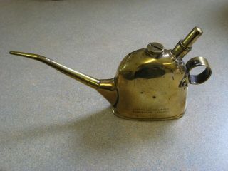 Vintage Lucas No 40 Oil Can Oiler For Rolls - Royce And Bentley