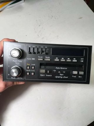 Vintage Delco Am/fm Cassette Stereo Radio For Cadillac Model 16127076