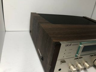 Vintage Marantz SR8000 Stereophonic Receiver 1979 Model Rare Glass Wooden 8
