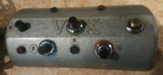 Vintage Vox V1143 5 Button Footswitch For Beatle Amp