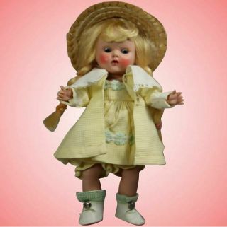 All Orig Vintage 1952 Vogue Ginny Painted Lash Margie Doll