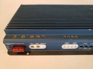 Vintage Soundstream Reference 705 5 Channel Amp Multi Channel Old School SQ read 4