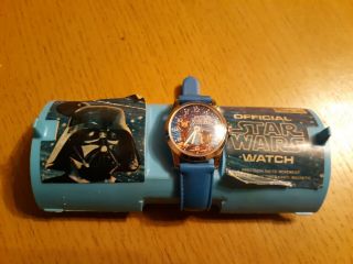 Vintage Star Wars 1977 Nos Bradley Swiss Made Wrist Watch R2d2 C3po Afa?
