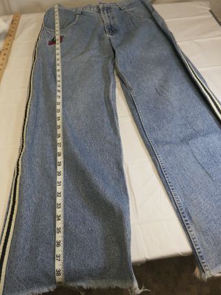 rare vintage 90s jnco skunk wide leg jeans size 29w 32l denim 4