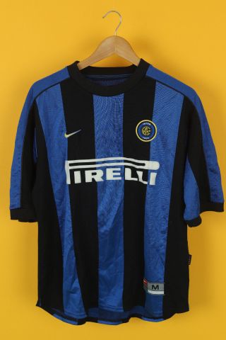 Vintage Nike Inter Milan Shirt Football Internazionale Rare Baggio 1999/2000 M