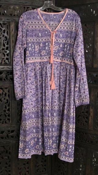 Vintage India Cotton Dress And Top For $70.  00
