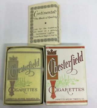 Vintage Continental - Japan - Chesterfield Cigarettes - (i302)