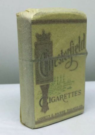 VINTAGE CONTINENTAL - JAPAN - CHESTERFIELD CIGARETTES - (I302) 2