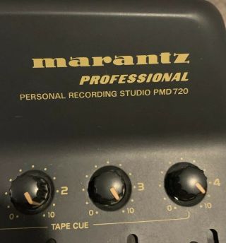MARANTZ PMD 720 4 - Track Cassette Recorder & 12 Line Analog Mixer.  Very Rare 2