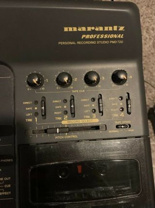 MARANTZ PMD 720 4 - Track Cassette Recorder & 12 Line Analog Mixer.  Very Rare 4