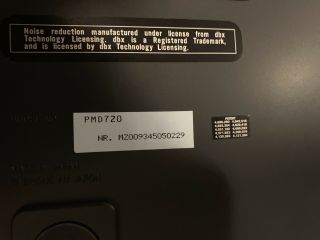 MARANTZ PMD 720 4 - Track Cassette Recorder & 12 Line Analog Mixer.  Very Rare 5