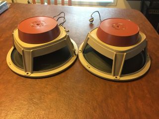 Vintage Pair Heathkit As - 163 Coaxial Tri - Axial Speakers