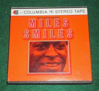 Vintage Reel To Reel Tape Miles Smiles Davis Quintet Stereo