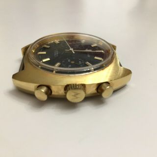 Mens Vintage Waltham Chronograph Valjoux 7733 Swiss Made 17 Jewels Wristwatch 4