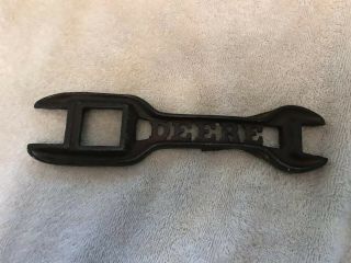 Rare Vintage John Deere A196 Cutout Tractor / Implement Wrench
