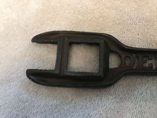 RARE VINTAGE JOHN DEERE A196 CUTOUT TRACTOR / IMPLEMENT WRENCH 2