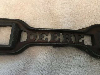 RARE VINTAGE JOHN DEERE A196 CUTOUT TRACTOR / IMPLEMENT WRENCH 3