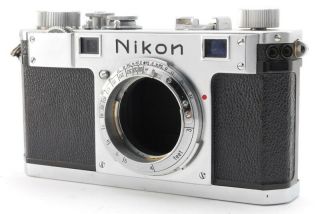 【rare As - Is】nikon S 35mm Rangefinder Film Camera Body From Japan 309
