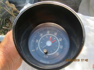 Vintage,  1968 - 69 Oldsmobile Cutlass,  442 Clock Tachometer Car Automobile