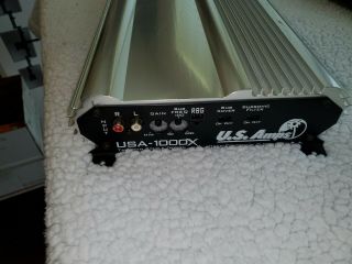 RARE US AMPS USA - 1000X AMPLIFIER Class D Very Underrated 4