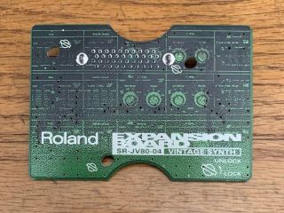 Roland Sr - Jv80 - 04 Session Expansion Board Vintage Card Jv1080 Jv2080 Jd990 Xv Xp
