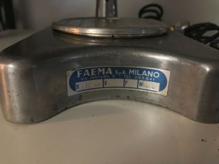 Vintage Faema Espresso Machine & Vintage Quik Mill Bean Grinder 8